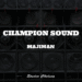 【MAJIMAN リリース情報】2026年9月4日 CHAMPION SOUND
